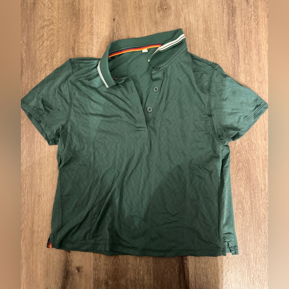 Wilson Center Court Tennis Polo Green